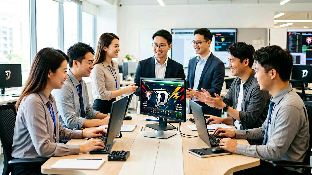 战队D队标