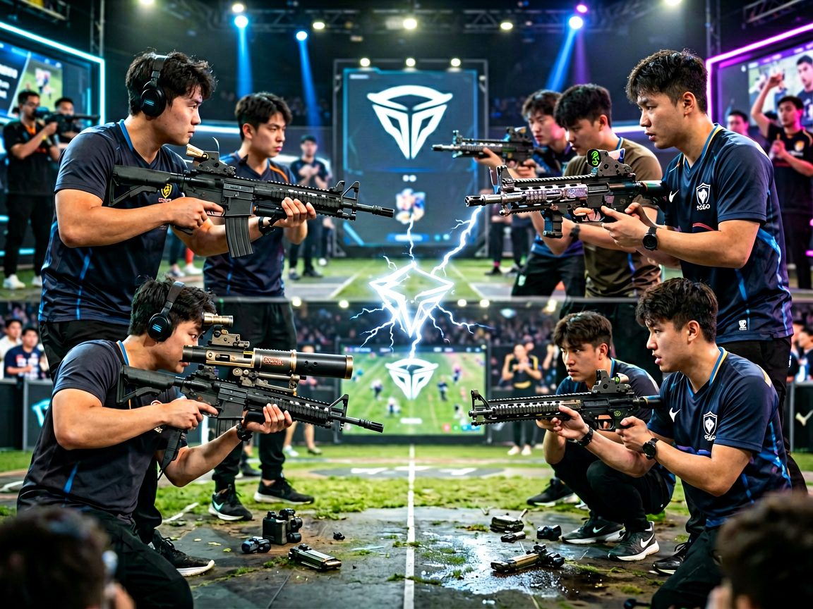 CSGO国际邀请赛选手竞技风采